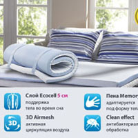 Матрас Dormeo Memosan Roll Up 5+2