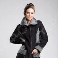 Женское утепленное черное пальто Sirenia София